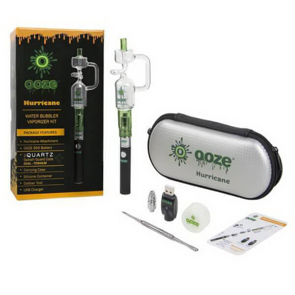 Ooze Hurricane Water Bubbler Vaporizer Kit