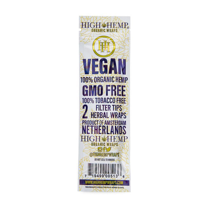 High Hemp Organic Wraps - Grape Ape