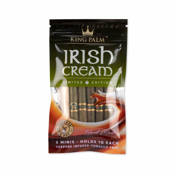 King Palm Mini Rolls 5ct - Irish Cream