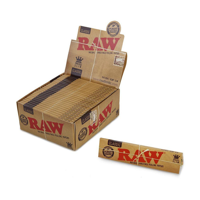 RAW Classic King Size Slim Rolling Papers